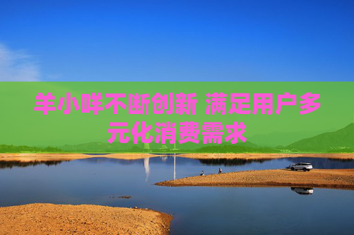 羊小咩不断创新 满足用户多元化消费需求