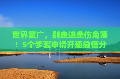 世界宽广，别走进悲伤角落！5个步骤申请开通微信分付，3种方法帮你提升支付分