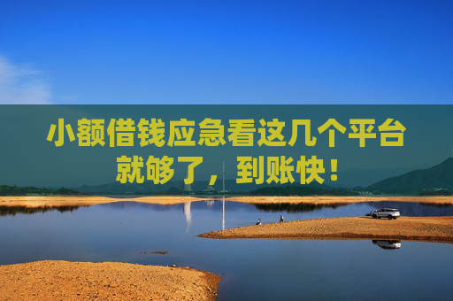 小额借钱应急看这几个平台就够了，到账快！