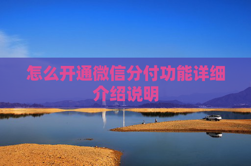怎么开通微信分付功能详细介绍说明
