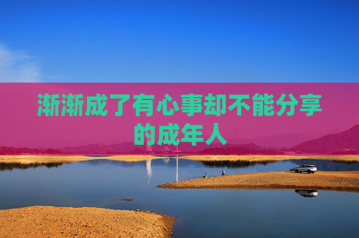 渐渐成了有心事却不能分享的成年人