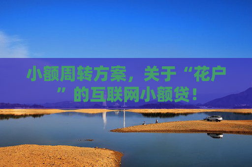小额周转方案，关于“花户”的互联网小额贷！
