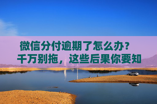 微信分付逾期了怎么办？ 千万别拖，这些后果你要知道
