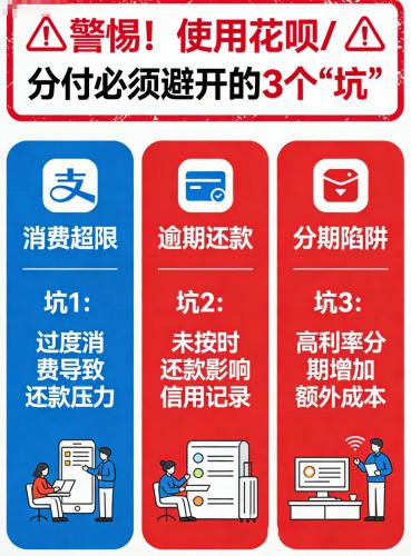 🚨 警惕！使用花呗/分付 必须避开的3个“坑”