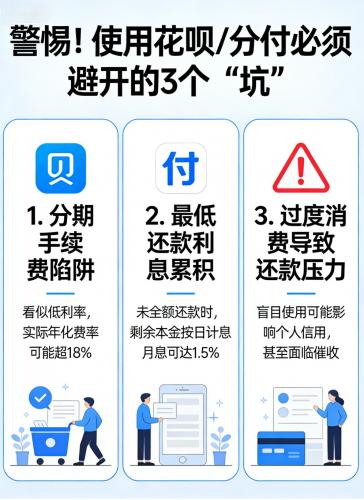 🚨 警惕！使用花呗/分付 必须避开的3个“坑”